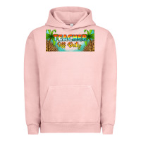 Pigment Salmon western teacher off duty 16oz libbey glass Urban Hoodie - HRA Design Shop
