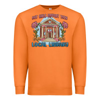 Carrot hot girls support their local library Premium Sweatshirt - MaliasSmallBusiness