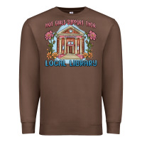 Chestnut hot girls support their local library Premium Sweatshirt - MaliasSmallBusiness