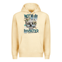 Pina Colada not made for winter skull Premium Hoodie - FaDigitalArtStudio