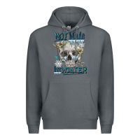 Rock not made for winter skull Premium Hoodie - FaDigitalArtStudio