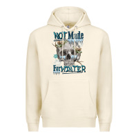 Tofu not made for winter skull Premium Hoodie - FaDigitalArtStudio