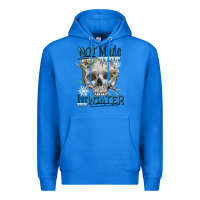 True Royal not made for winter skull Premium Hoodie - FaDigitalArtStudio