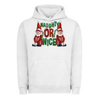 Pigment Lunar Rock Naughty or nice christmas elfs Urban Hoodie - FaDigitalArtStudio