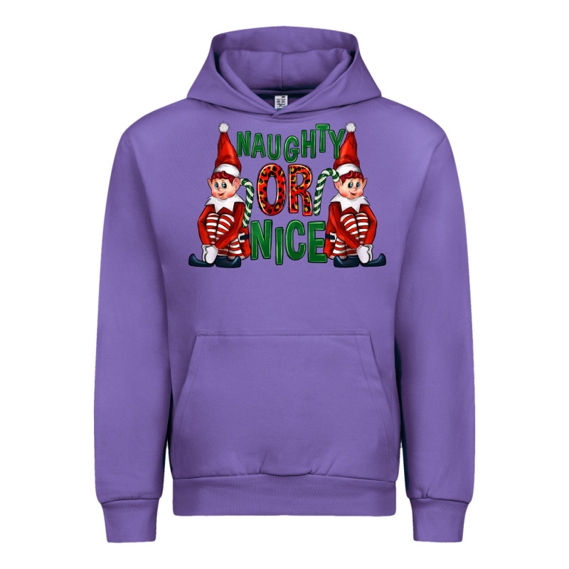 Naughty Or Nice Christmas Elfs Urban Hoodie by FaDigitalArtStudio | Teevron