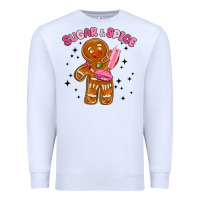 White sugar and spice Premium Sweatshirt - MaliasSmallBusiness
