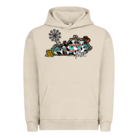 Pigment French Oak ky yall western Urban Hoodie - CowhideDigitalArt