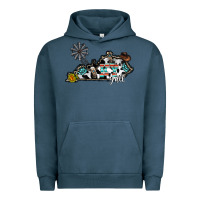 Pigment Midnight Navy ky yall western Urban Hoodie - CowhideDigitalArt