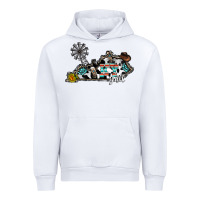 White ky yall western Urban Hoodie - CowhideDigitalArt