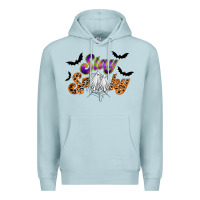 Blue Mist stay spooky Premium Hoodie - RacoonDesign
