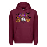 Burgundy stay spooky Premium Hoodie - RacoonDesign