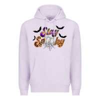 Lilac stay spooky Premium Hoodie - RacoonDesign
