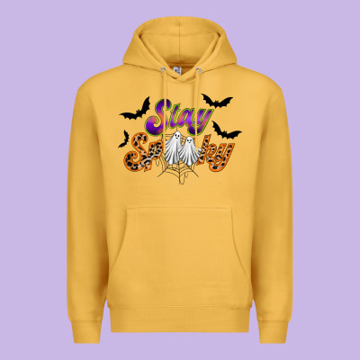 Stay Spooky Premium Hoodie Designed By Racoondesign