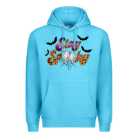 Ocean Blue stay spooky Premium Hoodie - RacoonDesign