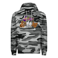 Slate Camo stay spooky Premium Hoodie - RacoonDesign