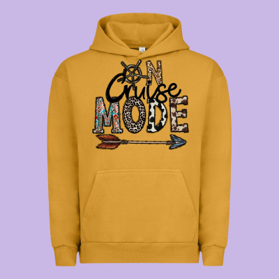 On Cruise Mode Urban Hoodie Designed By Cowhidedigitalart