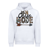 White on cruise mode Urban Hoodie - CowhideDigitalArt
