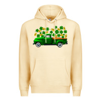 Pina Colada st patricks shamrock gold truck Premium Hoodie - FaDigitalArtStudio