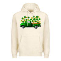 Tofu st patricks shamrock gold truck Premium Hoodie - FaDigitalArtStudio