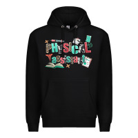 Black physical assistant Premium Hoodie - AdoDesignShop
