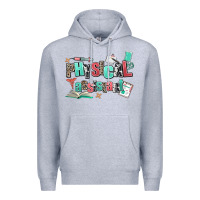 Heather Grey physical assistant Premium Hoodie - AdoDesignShop