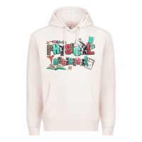 Pale Pink physical assistant Premium Hoodie - AdoDesignShop