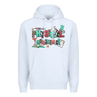 White physical assistant Premium Hoodie - AdoDesignShop