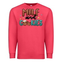Cardinal milf and cookies Premium Sweatshirt - MaliasSmallBusiness