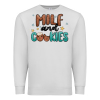 Dove Grey milf and cookies Premium Sweatshirt - MaliasSmallBusiness