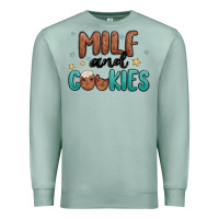 Seafoam milf and cookies Premium Sweatshirt - MaliasSmallBusiness