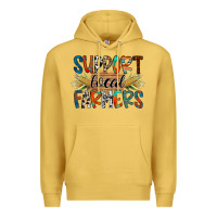 Antique Gold support local farmers Premium Hoodie - RacoonDesign