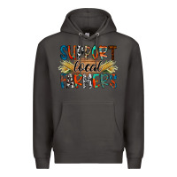 Smoke support local farmers Premium Hoodie - RacoonDesign