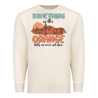 Sandshell something in the orange Premium Sweatshirt - MaliasSmallBusiness