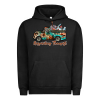 Pigment Black respiratory therapist truck Urban Hoodie - RacoonDesign