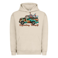 Pigment French Oak respiratory therapist truck Urban Hoodie - RacoonDesign