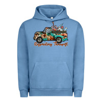 Pigment Pebble Blue respiratory therapist truck Urban Hoodie - RacoonDesign
