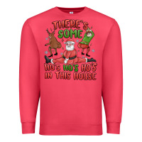 Cardinal there's some ho's ho's ho's in this house Premium Sweatshirt - MaliasSmallBusiness