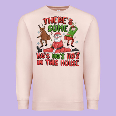 Premium Sweatshirt there's some ho's ho's ho's in this house