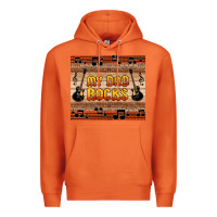 Carrot my dad rocks Premium Hoodie - HRA Design Shop