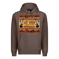 Coffee my dad rocks Premium Hoodie - HRA Design Shop