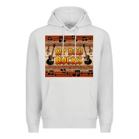 Dove Grey my dad rocks Premium Hoodie - HRA Design Shop