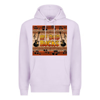 Lilac my dad rocks Premium Hoodie - HRA Design Shop