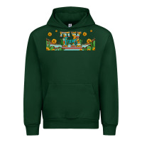 Forest Green tx texas 16oz libbey glass Urban Hoodie - HRA Design Shop
