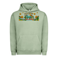 Pigment Oil Green tx texas 16oz libbey glass Urban Hoodie - HRA Design Shop