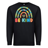 Black be kind autism Premium Sweatshirt - MaliasSmallBusiness