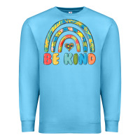 Ocean Blue be kind autism Premium Sweatshirt - MaliasSmallBusiness