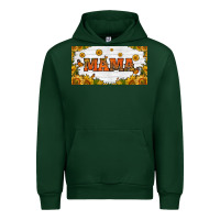 Forest Green sunflowers and butterflies mama license plate Urban Hoodie - HRA Design Shop