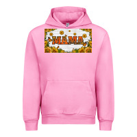 Fuchsia Pink sunflowers and butterflies mama license plate Urban Hoodie - HRA Design Shop