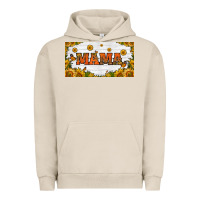 Pigment French Oak sunflowers and butterflies mama license plate Urban Hoodie - HRA Design Shop