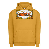 Pigment Peanut Butter sunflowers and butterflies mama license plate Urban Hoodie - HRA Design Shop
